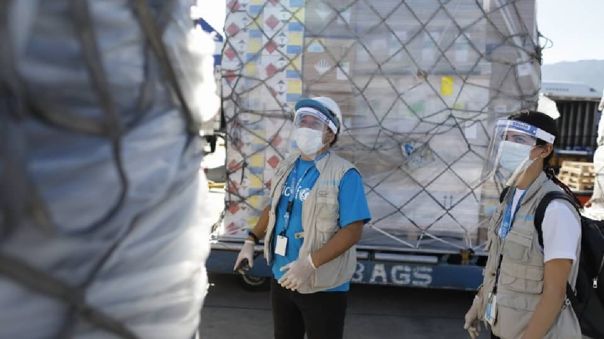 Venezuela recibe de Europa 73 toneladas de donaciones sanitarias para enfrentar la COVID-19