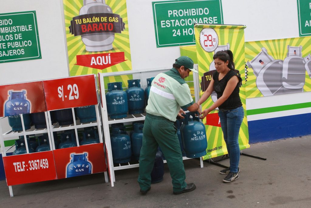 Precio del balón de gas