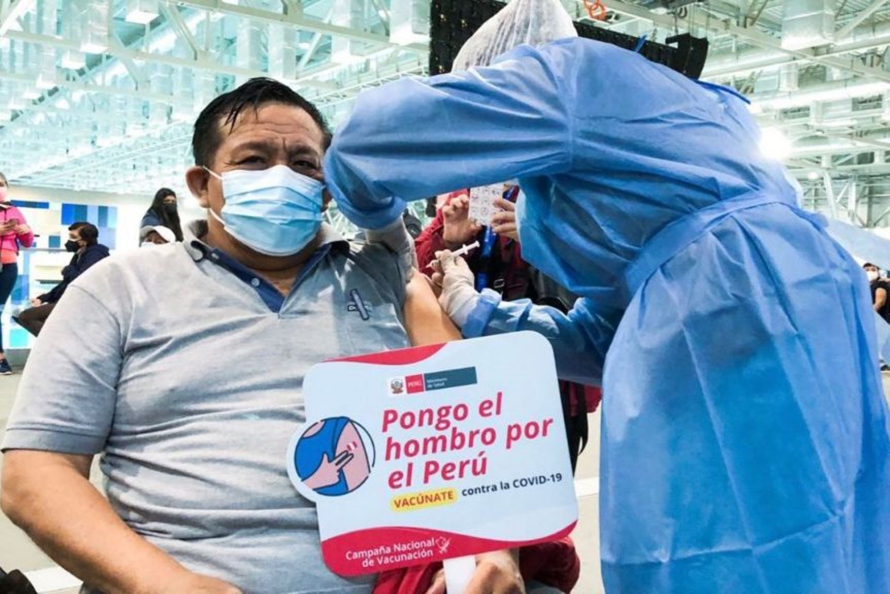 Más de 19 millones de peruanos ya tienen una dosis contra la COVID-19