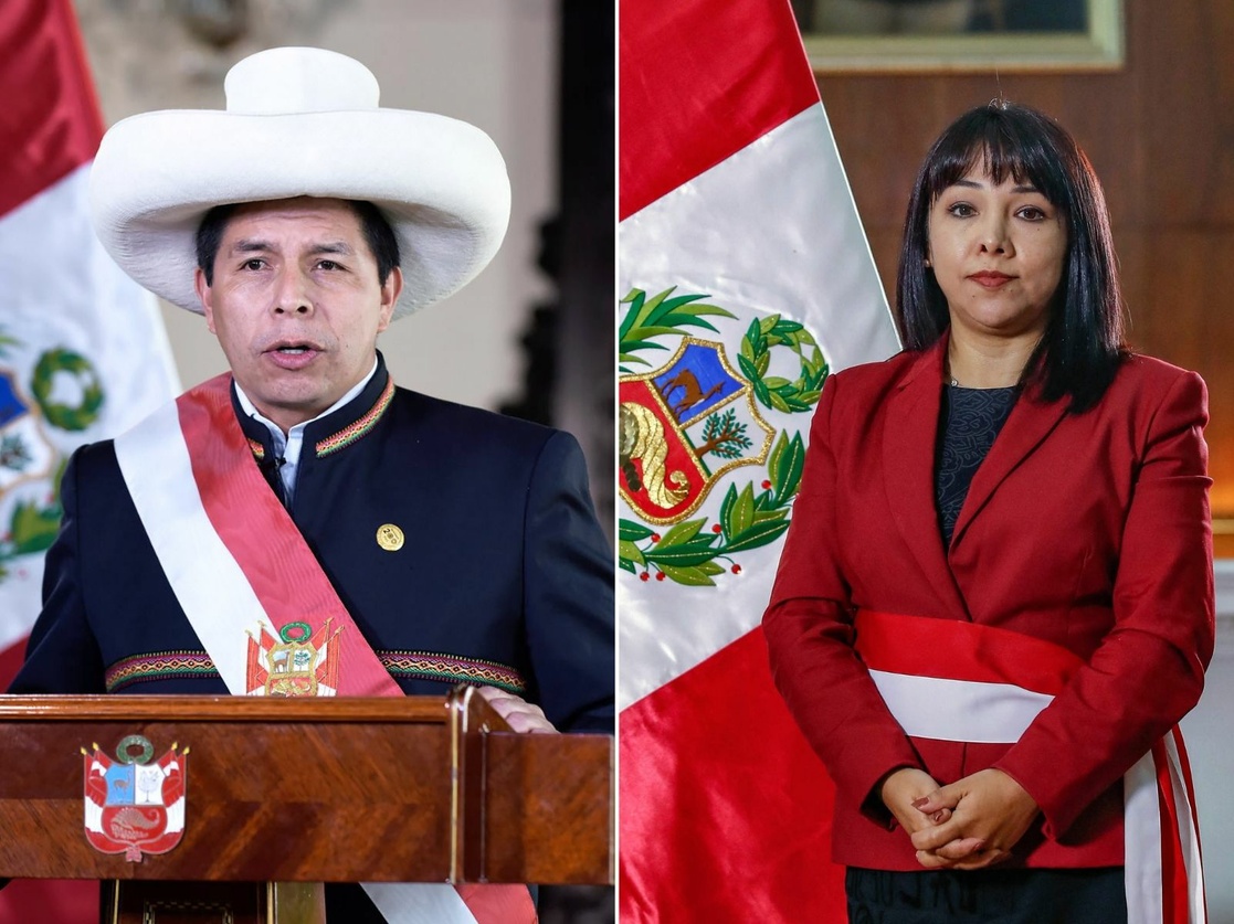 Pedro Castillo y Mirtha Vásquez definirán hoy continuidad de Luis Barranzuela