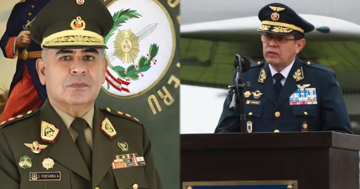 Congreso citó hoy a los excomandantes del Ejército y FAP tras intromisión en proceso de ascensos
