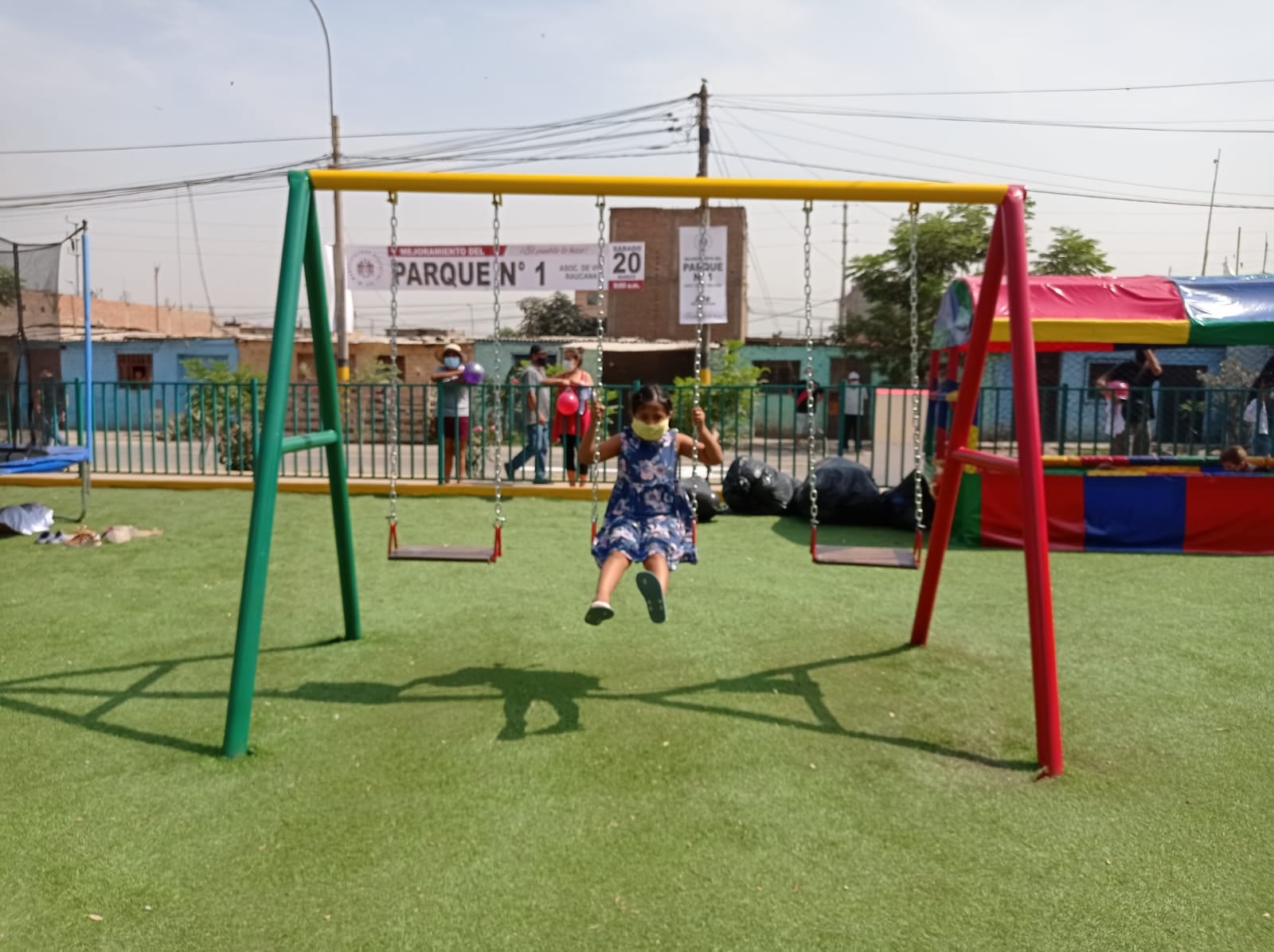 ATE: VECINOS DENUNCIAN DESTRUCCIÓN DE PARQUE EN LA ASOCIACIÓN EL REMANSO EN SANTA CLARA
