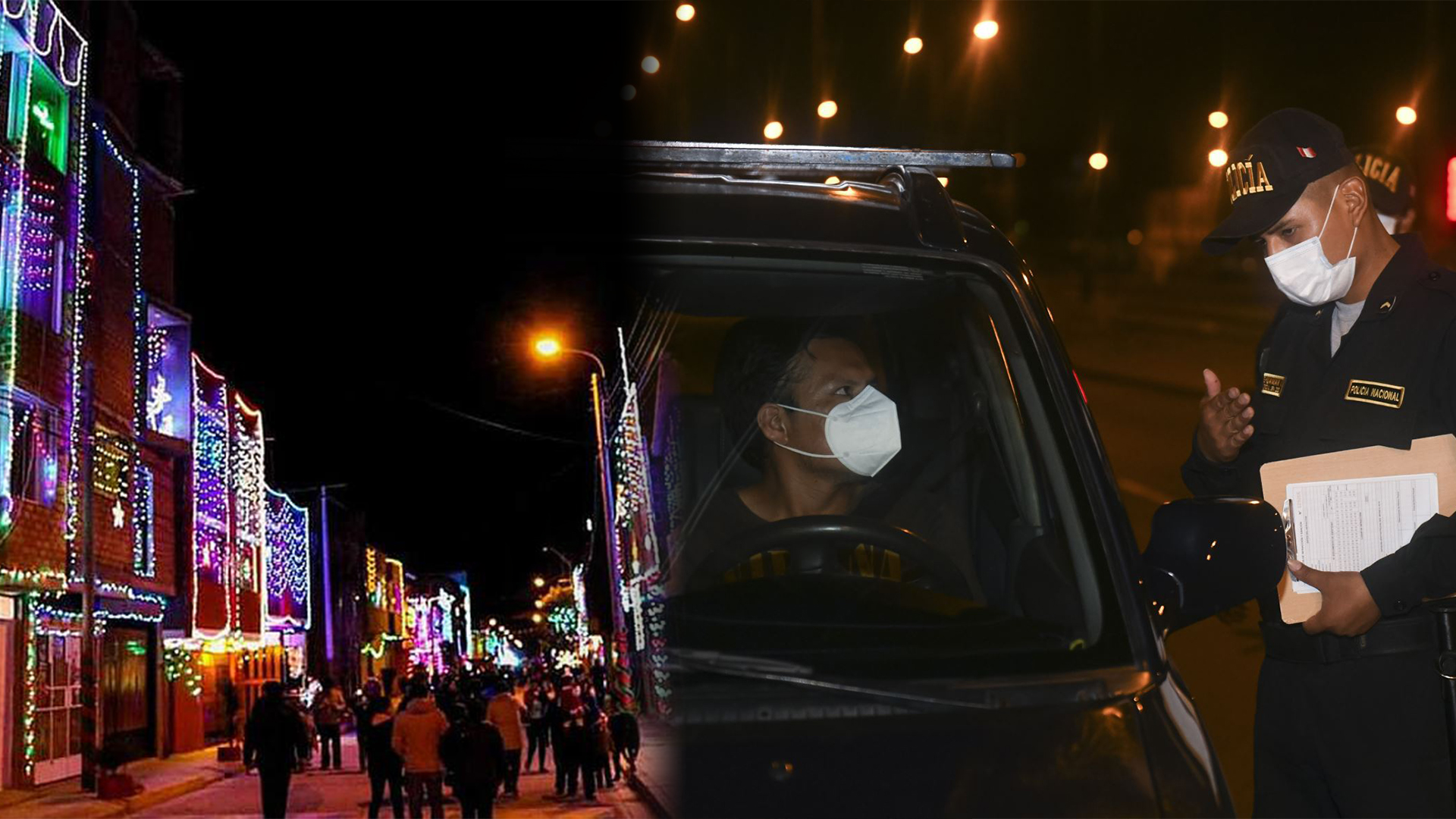 Toque de queda en Navidad y Año Nuevo será de 1 a 4 de la madrugada, salvo en provincias de alto riesgo