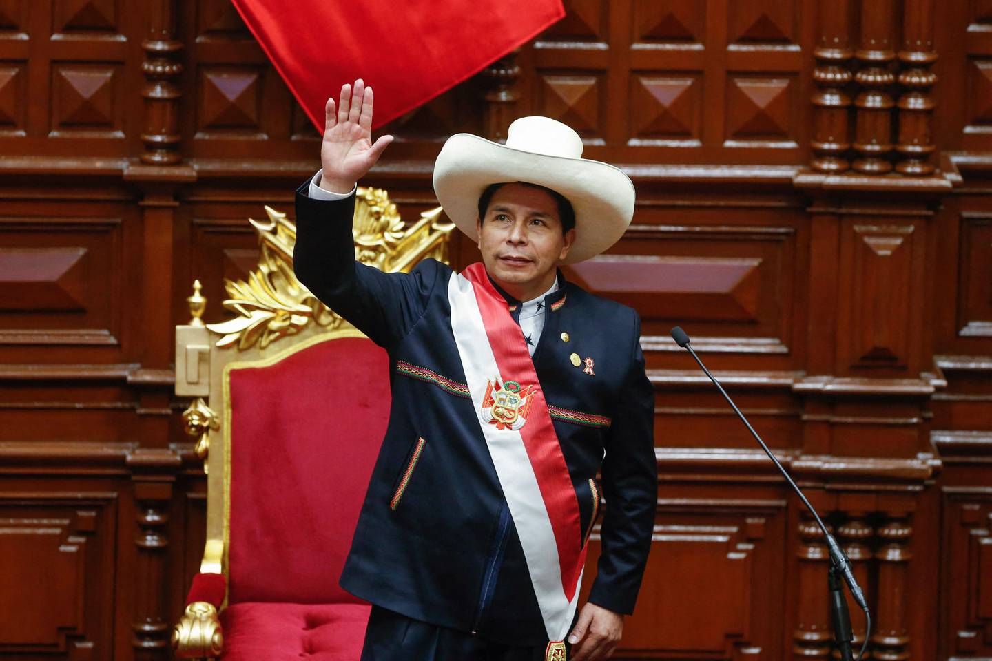 Pedro Castillo se presenta esta tarde al Parlamento para brindar un mensaje