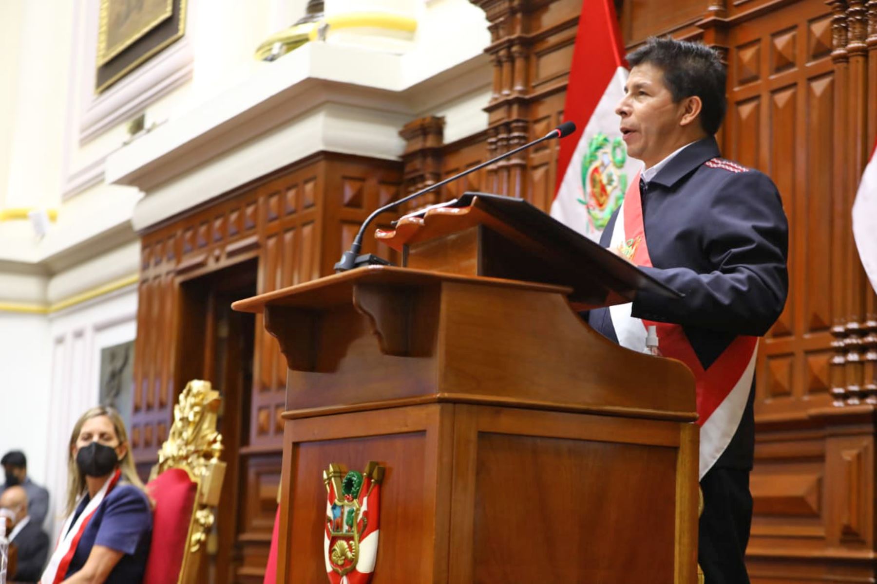 Congreso debate hoy moción presentada contra Pedro Castillo