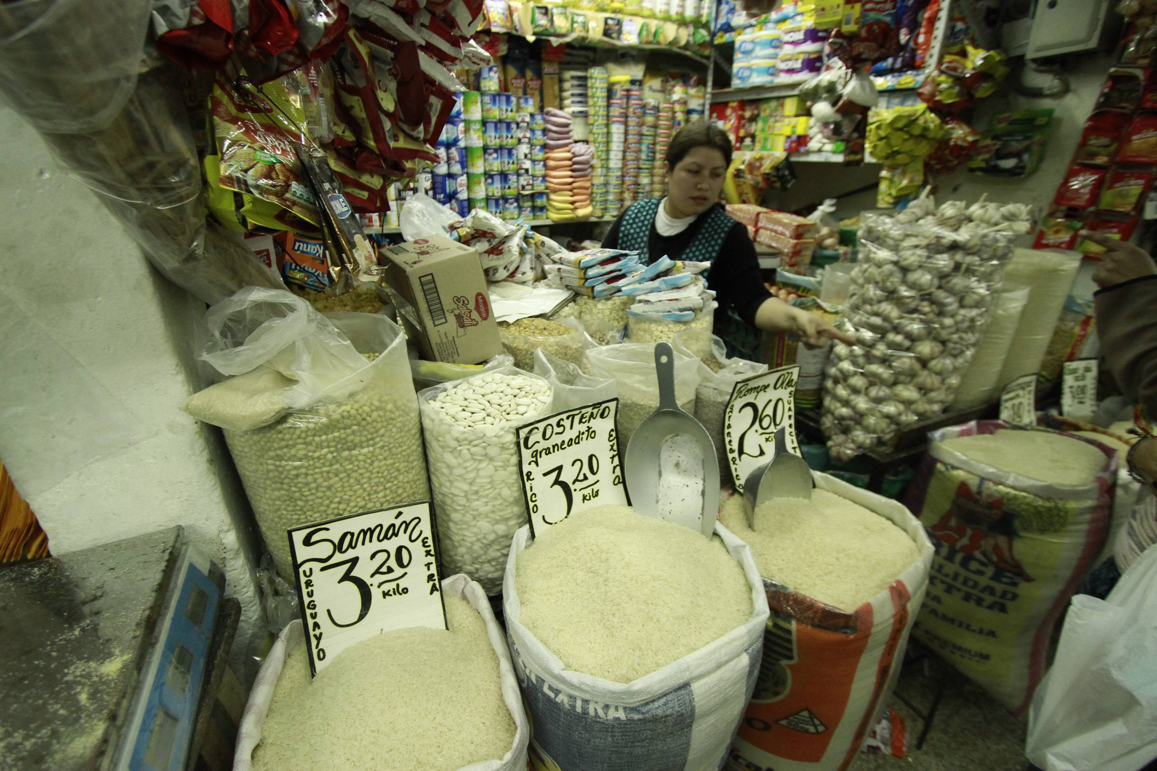 Producción de arroz, papa y maíz caería hasta 40%