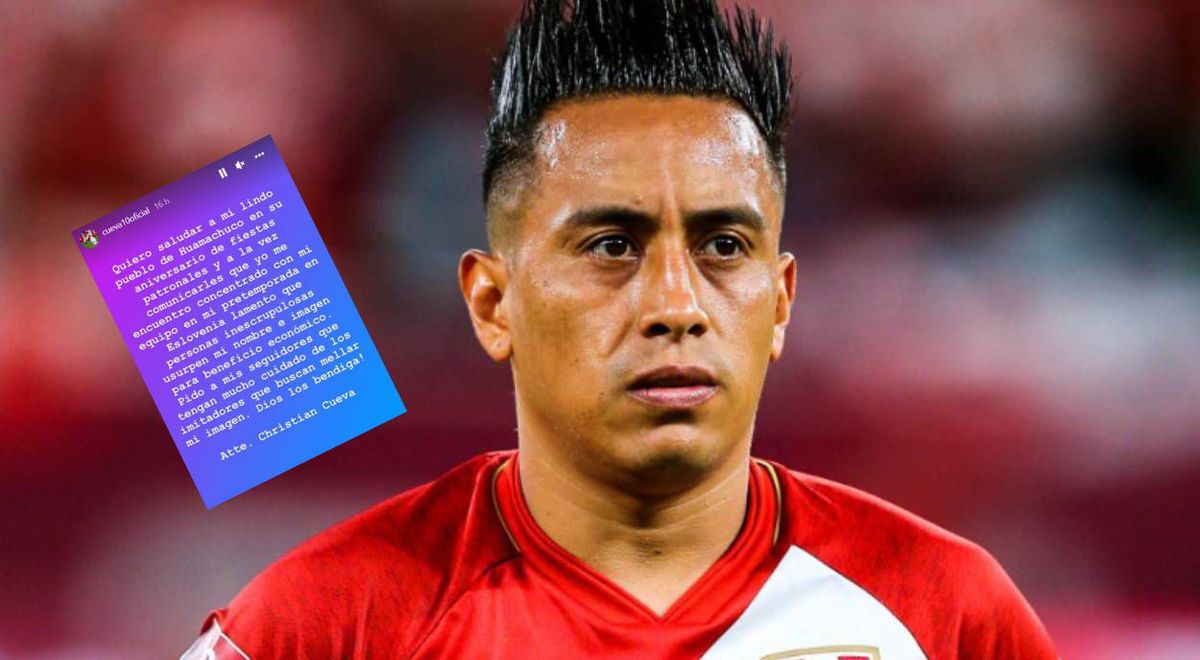 Christian Cueva hace una grave denuncia