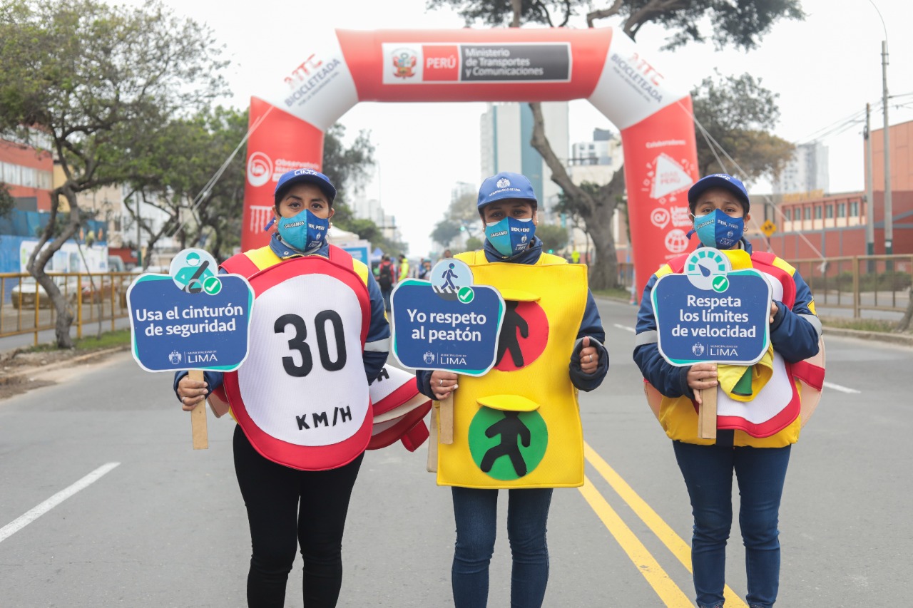 Más de 55 mil siniestros de tránsito en el Perú en primera mitad del año