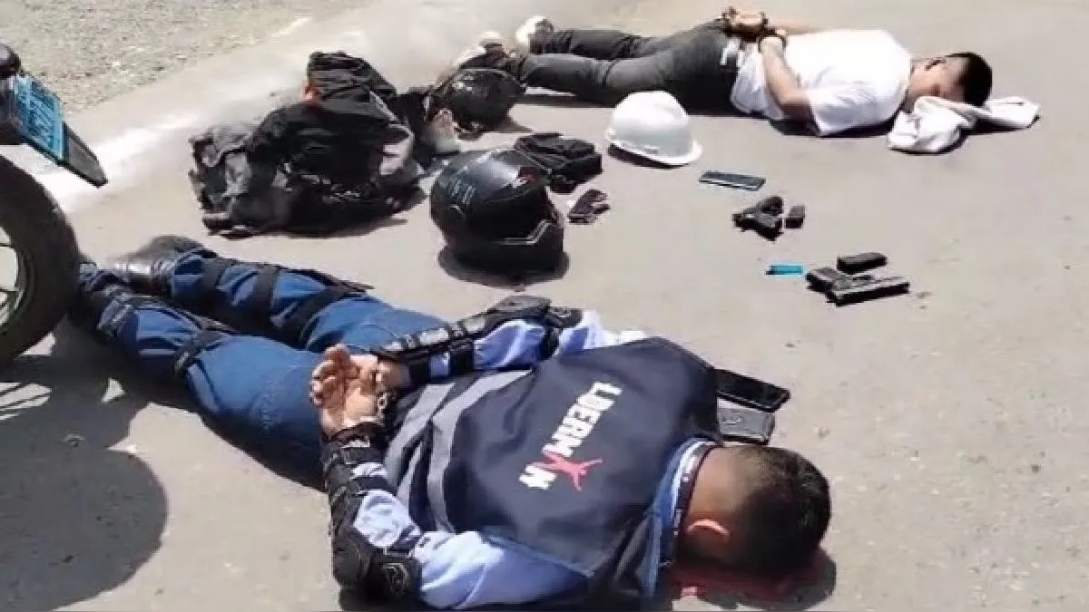 Policía capturó a dos presuntos delincuentes armados en San Juan de Lurigancho
