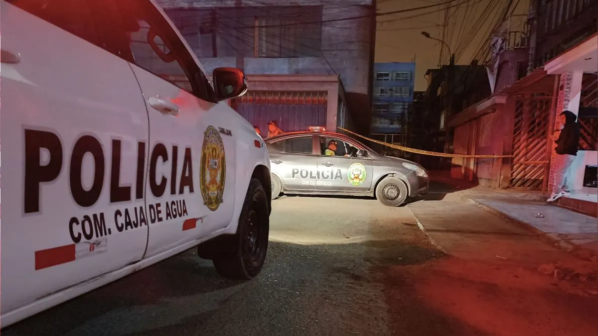 Una mujer resultó herida en una balacera desatada en la puerta de una casa de SJL