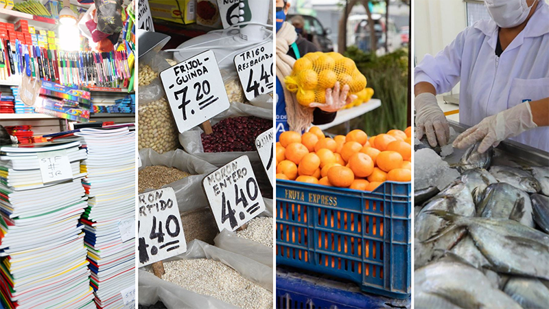 Inflación a nivel nacional sigue desacelerándose y en octubre llegó a -0.27 %