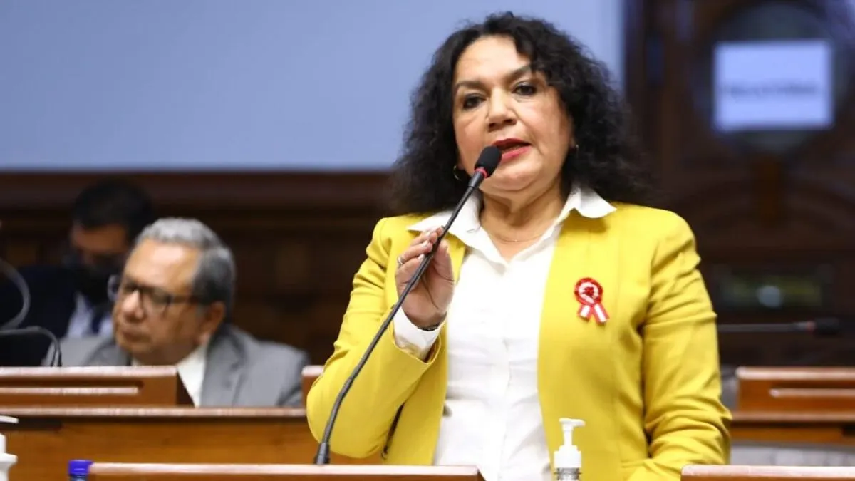 María Acuña presentó proyecto de ley para declarar en emergencia el sistema penitenciario hasta el 2030