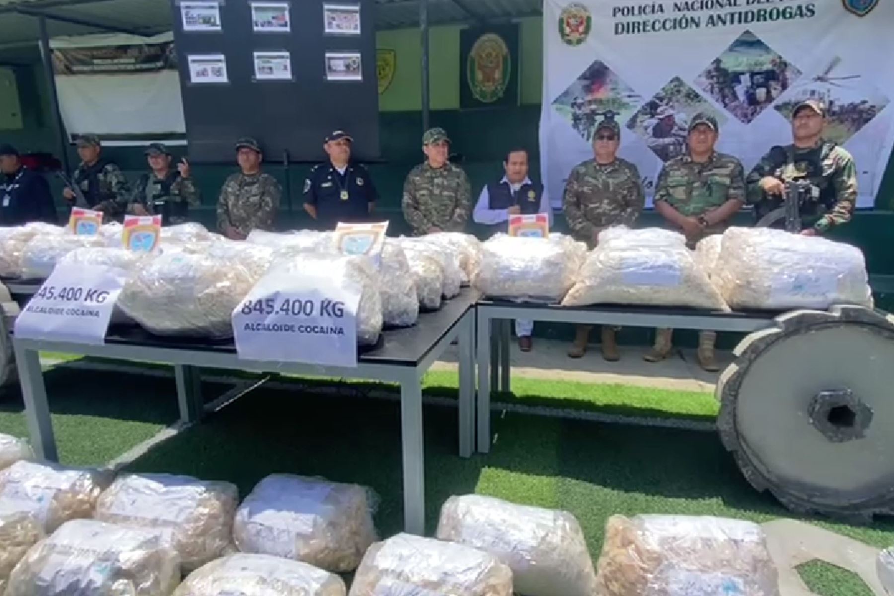 Piura: decomisan en puerto de Paita 845 kilos de cocaína que tenía como destino Alemania