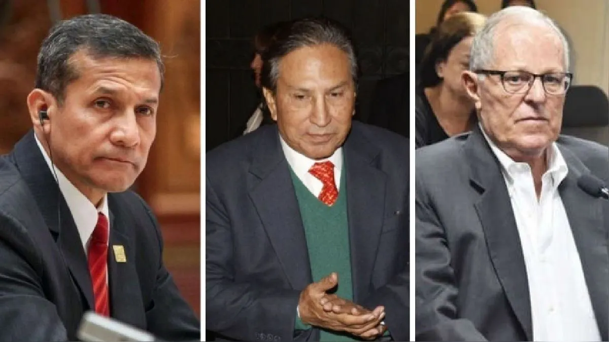 Procuraduría pidió más de 180 millones de dólares como reparación a Toledo, Humala y PPK por caso Lava Jato