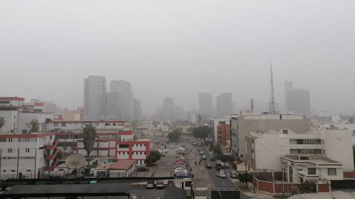 Senamhi advierte que Lima y Callao presentan incremento de contaminantes del aire