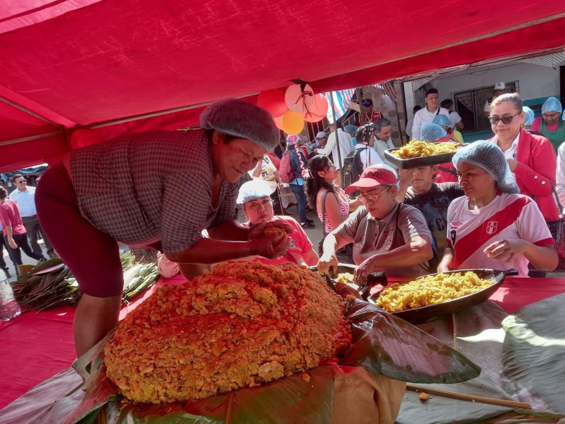 Fiesta de San Pedro en Loreto: preparan el tacacho más grande del mundo en Iquitos