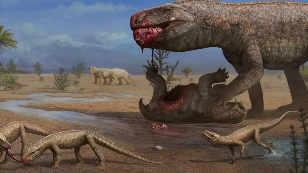 Descubren fósiles de un reptil depredador de hace 237 millones de años similar a un cocodrilo