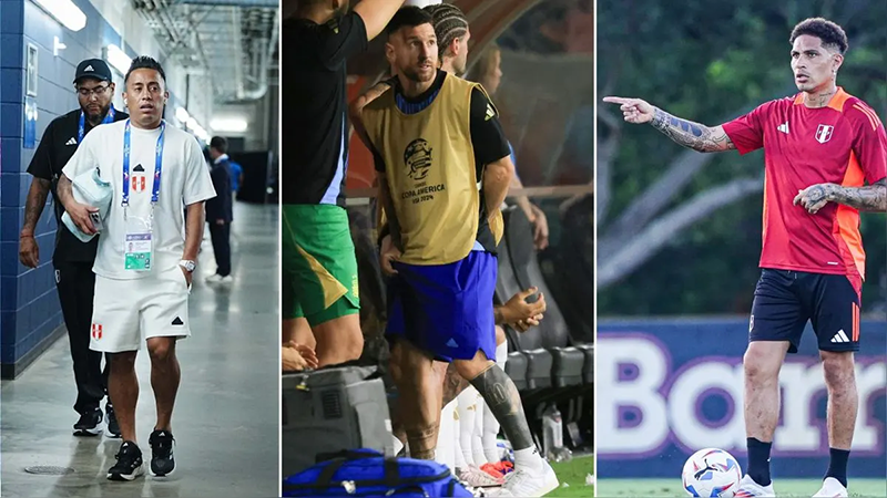 Tras la derrota de Perú: así reaccionaron Cueva y Guerrero con el saludo de Lionel Messi