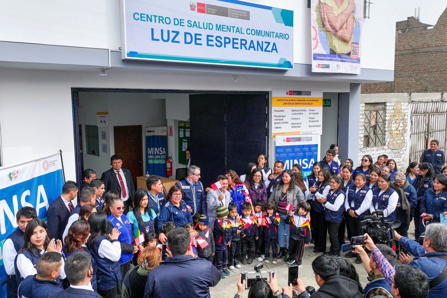 Ate: Minsa inaugura centro de salud mental comunitario que atenderá más de 200,000 vecinos