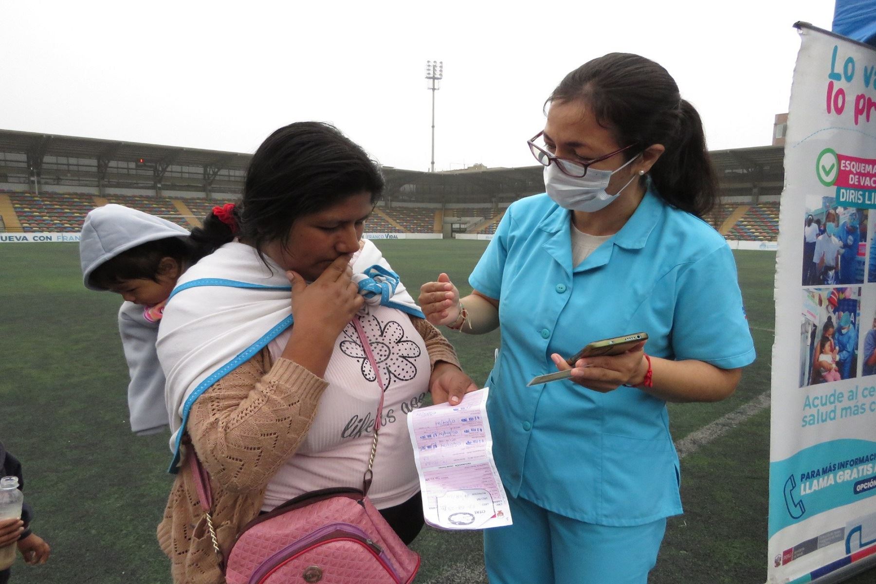 Ate: Programa Juntos y el Minsa lanzaron campaña para cerrar brechas de vacunación