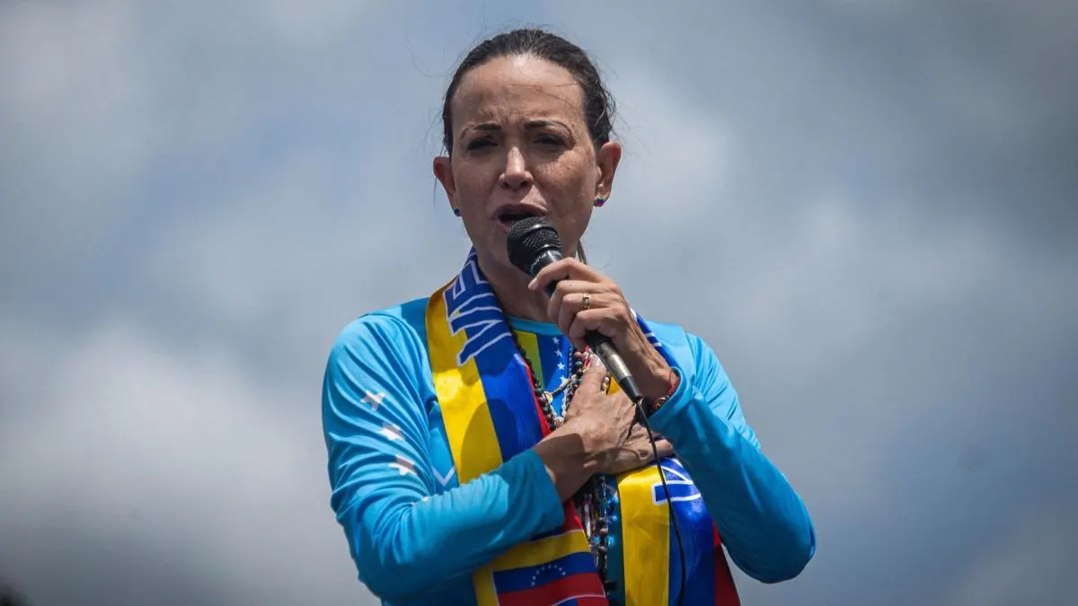 María Corina Machado rechaza nuevas elecciones y dice que «negociación» con Maduro no será para «compartir el poder»