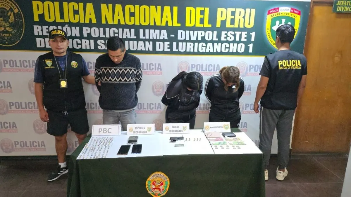 Capturan a dos mujeres presuntas integrantes de una banda de ‘marcas’ en SJL