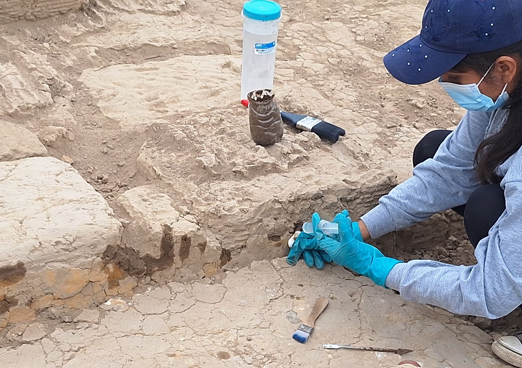 Increíble hallazgo en Virú: descubren muros decorados con evidencia moche en huaca Mochan
