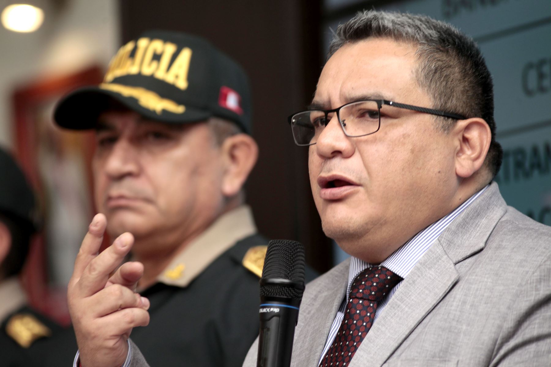 Ministro del Interior anuncia marcha por la paz y contra la delincuencia