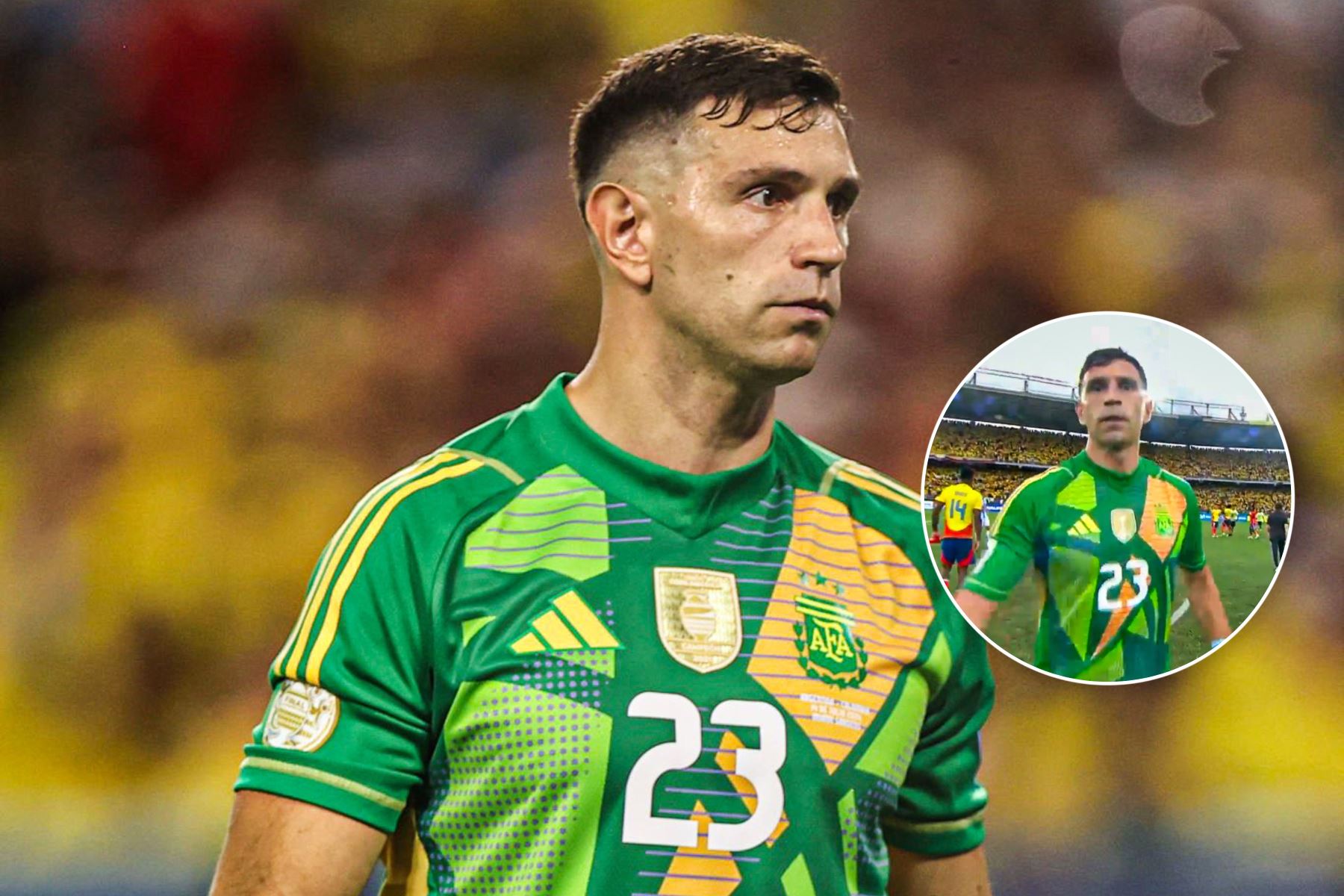 Dibu Martínez se disculpa tras suspensión de la FIFA