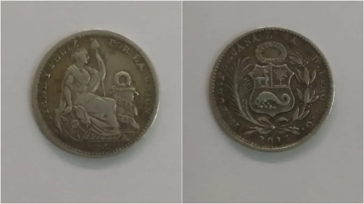 Recuperan dos monedas acuñadas a inicios del siglo XX pertenecientes al patrimonio del Perú