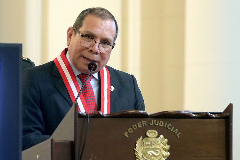 Presidente del PJ: no protegemos a ningún juez que indebidamente libere a delincuentes
