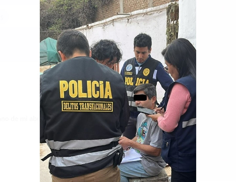 Huancayo: Policía captura a sujeto acusado de pedofilia y pornografía infantil