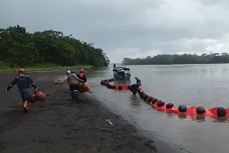 Loreto: Petroperú controló fuga de hidrocarburo en el río Pastaza