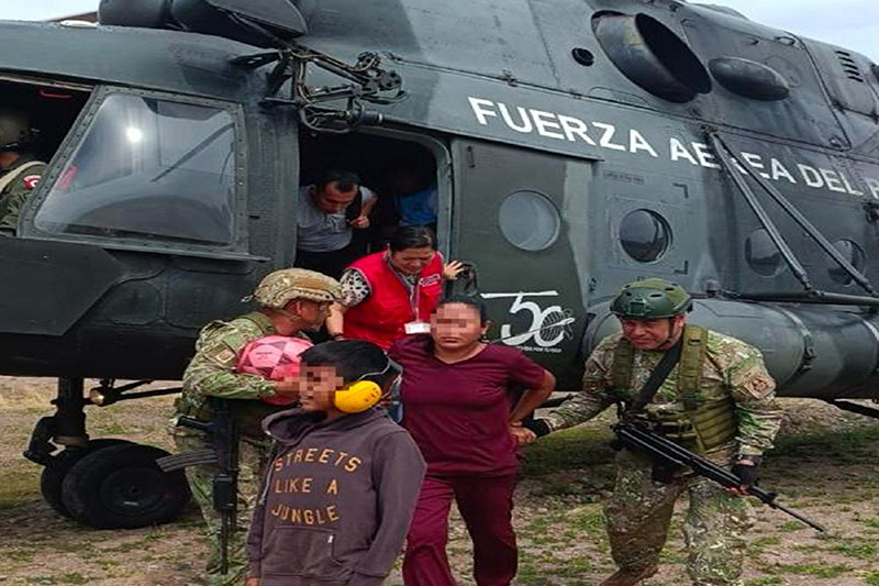 Amazonas: FF.AA. evacúan a obstetra atacada por manifestantes en centro poblado de Bagua