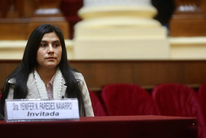 Poder Judicial rechaza pedido de Yenifer Paredes para cambiar domicilio