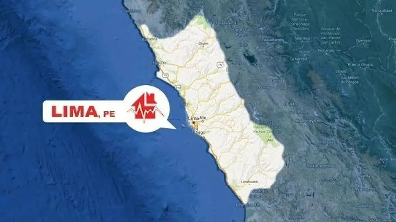 Un sismo de magnitud 6.0 remeció la región Lima esta tarde