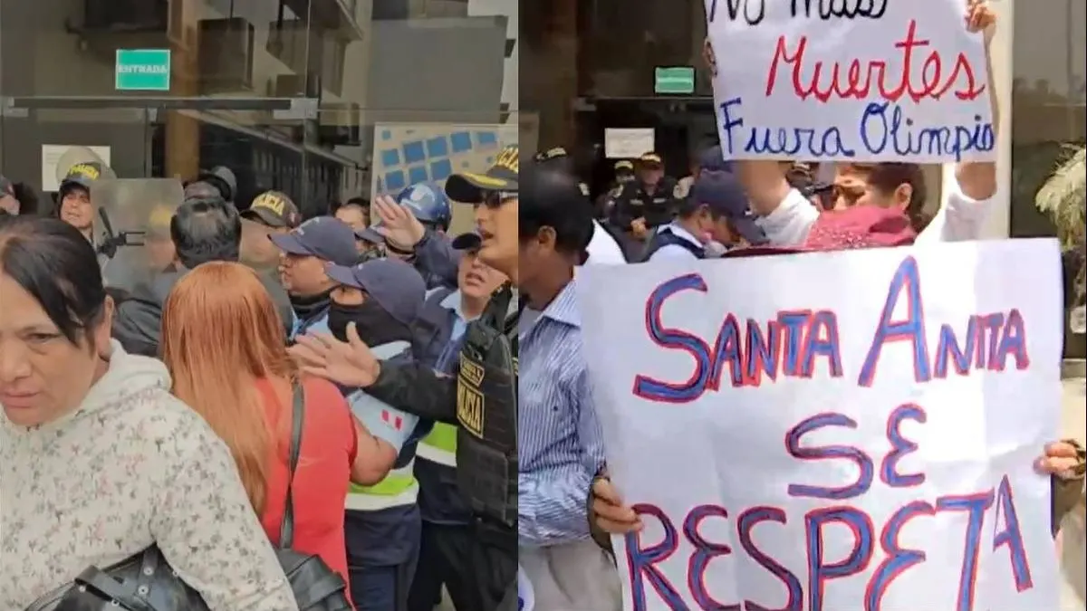 Santa Anita: vecinos, serenazgos y policías protagonizan enfrentamientos por pedido de vacancia de alcalde