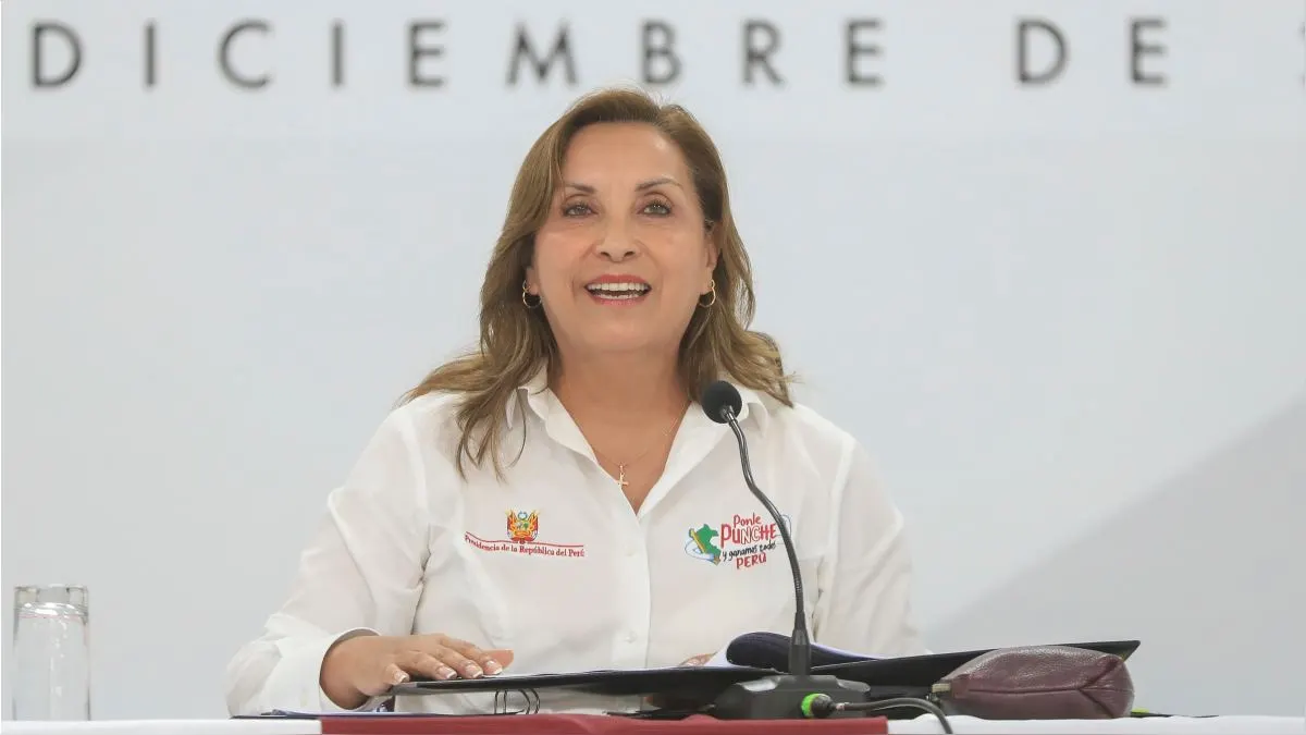 Dina Boluarte: «Basta de rumores de vacancia presidencial»