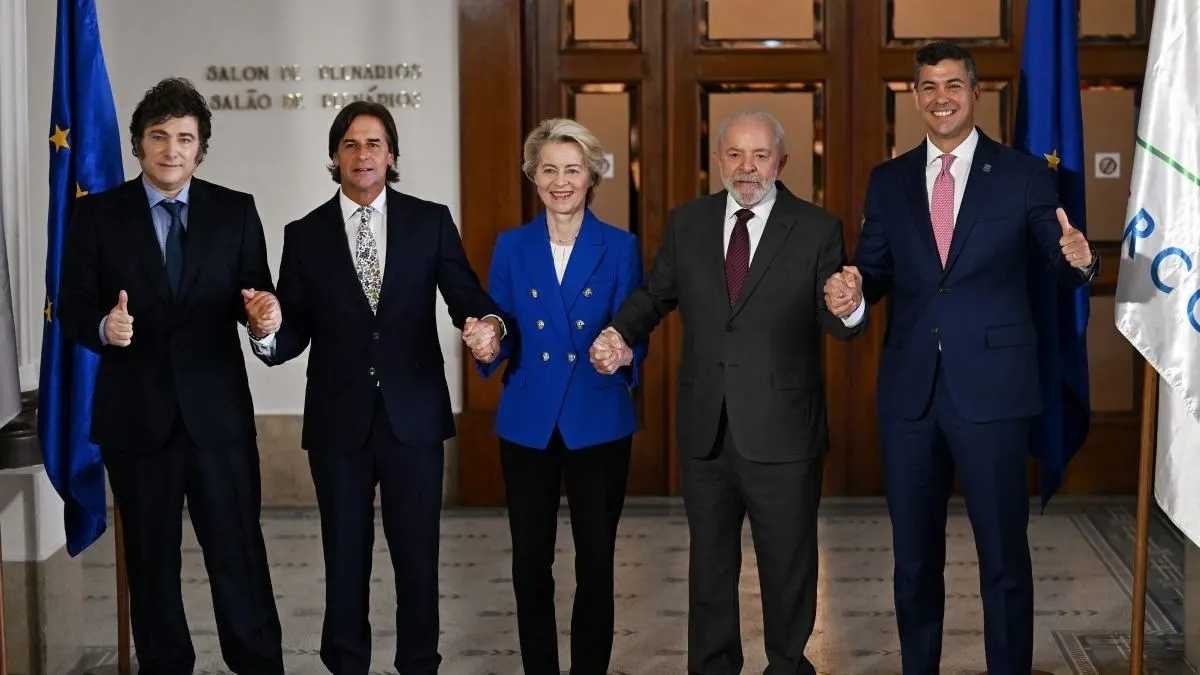 El Mercosur y la Unión Europea anuncian acuerdo para un tratado de libre comercio tras 25 años de negociaciones