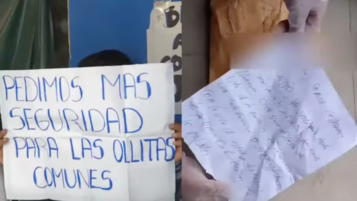 Extorsionan a olla común de SJL: delincuentes piden 10 mil soles a madres de familia