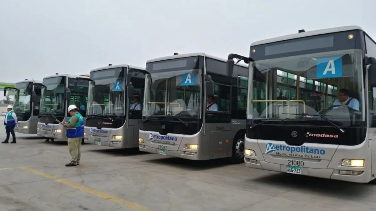Metropolitano sumaría 150 buses eléctricos a su flota para el 2026, informó la ATU