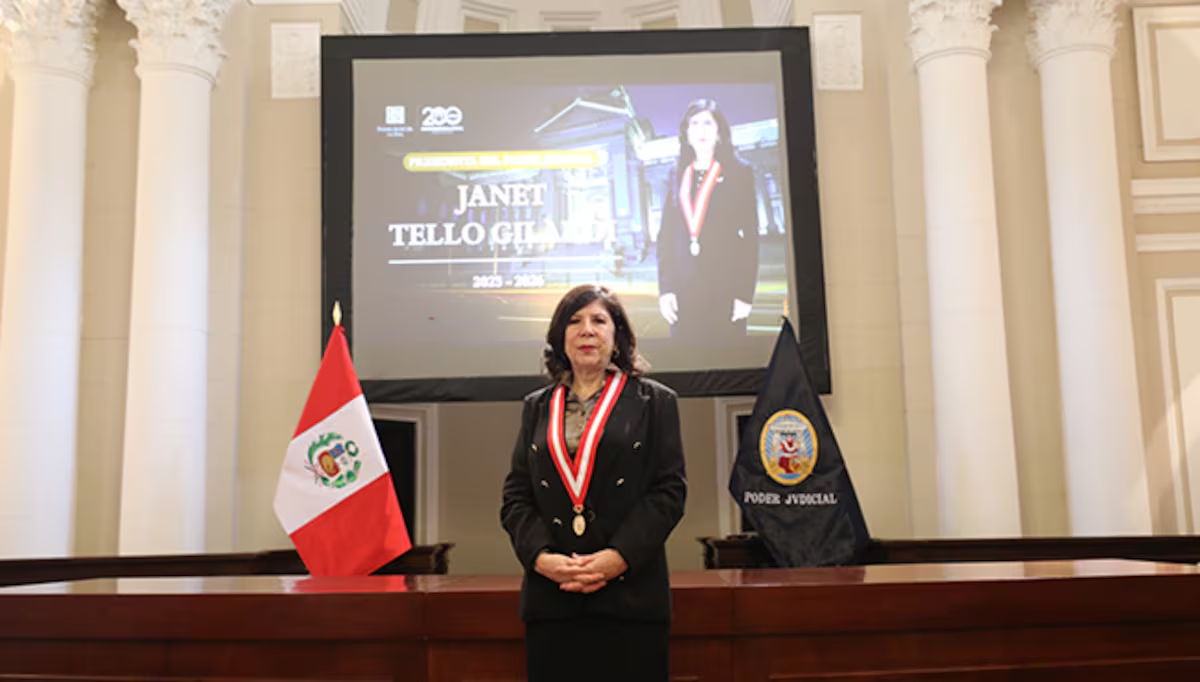 Janet Tello asume hoy la presidencia del Poder Judicial