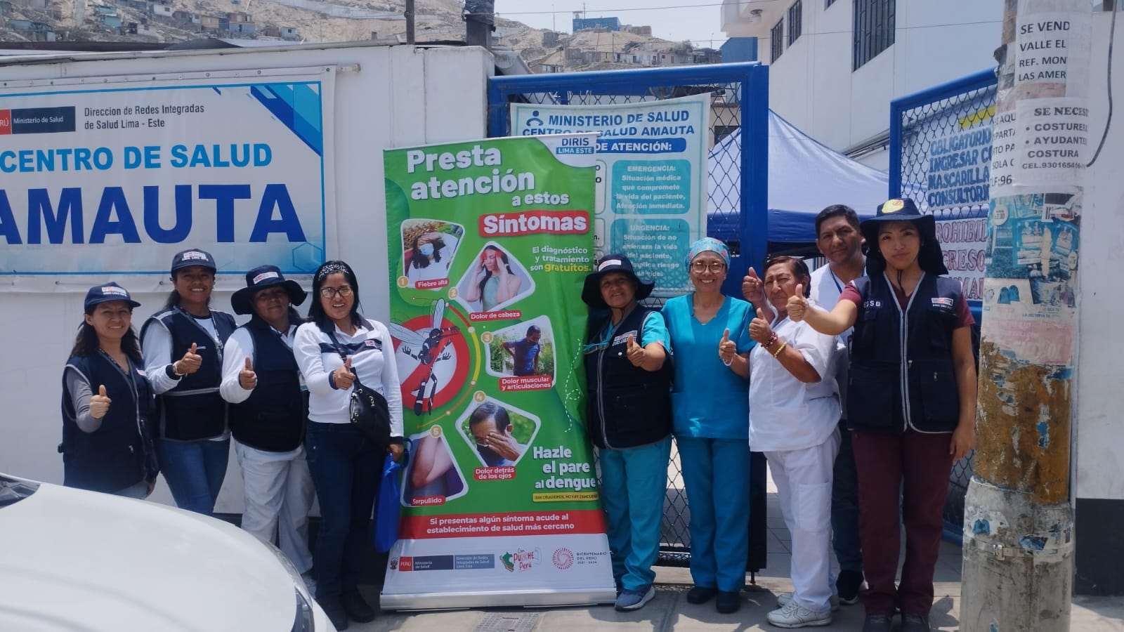 Diris Lima Este intensifica acciones preventivas contra el dengue en Ate