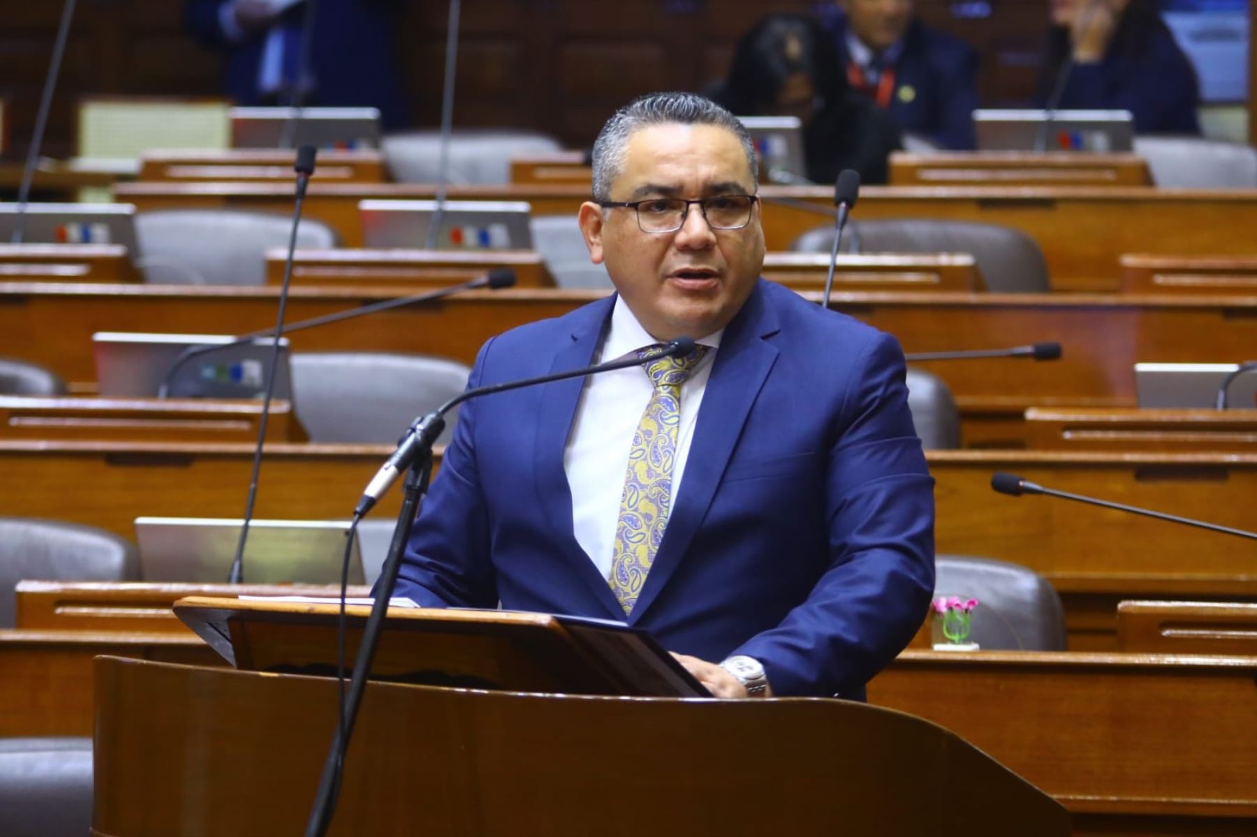 Congreso: presentan moción de censura contra ministro del Interior
