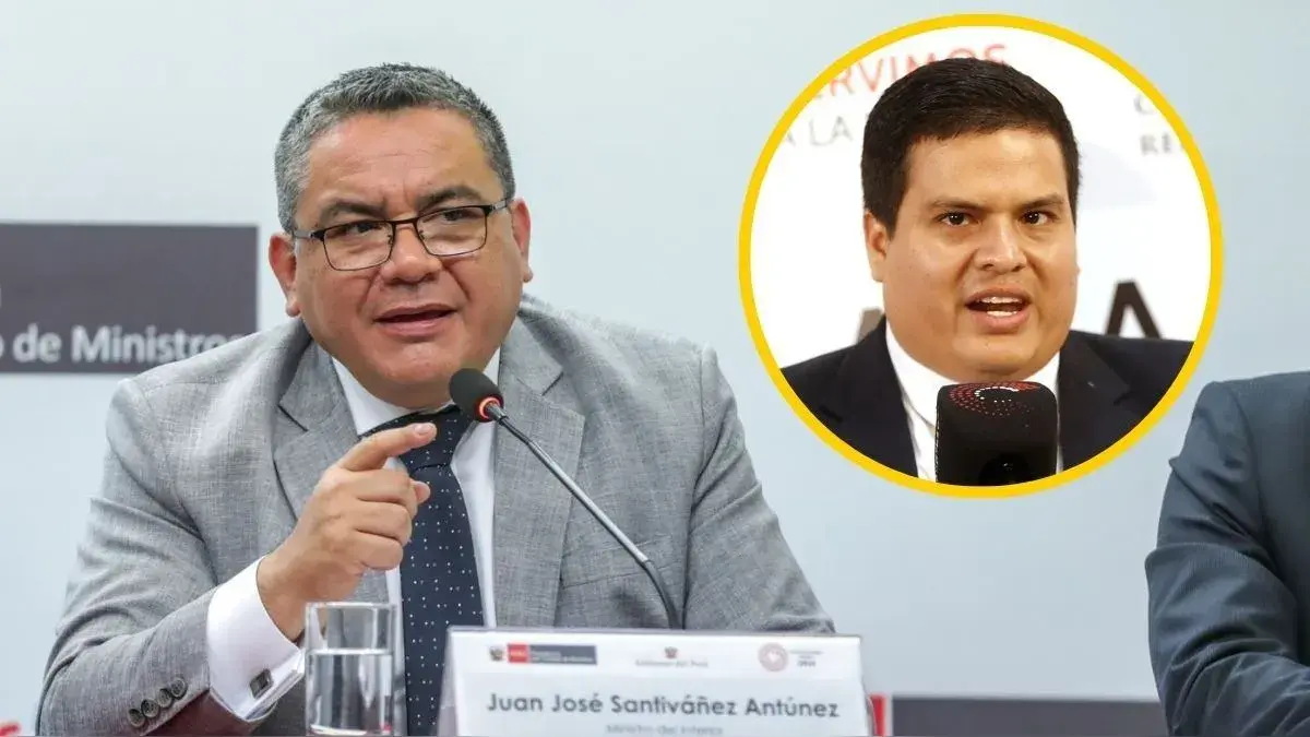 Diego Bazán presenta una segunda moción de censura contra ministro del Interior, Juan José Santiváñez