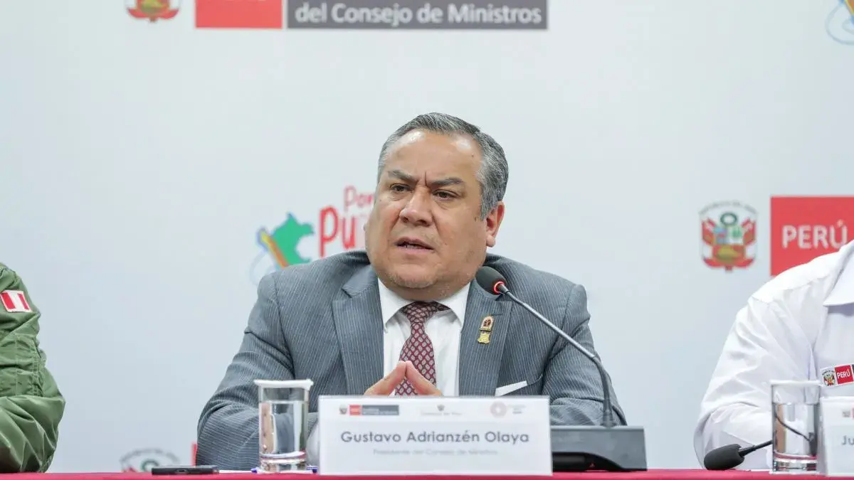 Presentan moción de interpelación contra el jefe del Gabinete, Gustavo Adrianzén