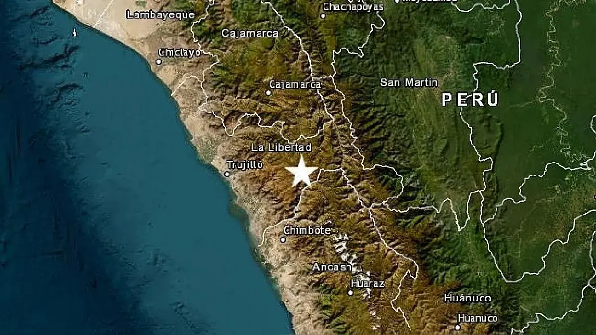 La Libertad: un sismo de magnitud 4.1 remeció la región esta mañana