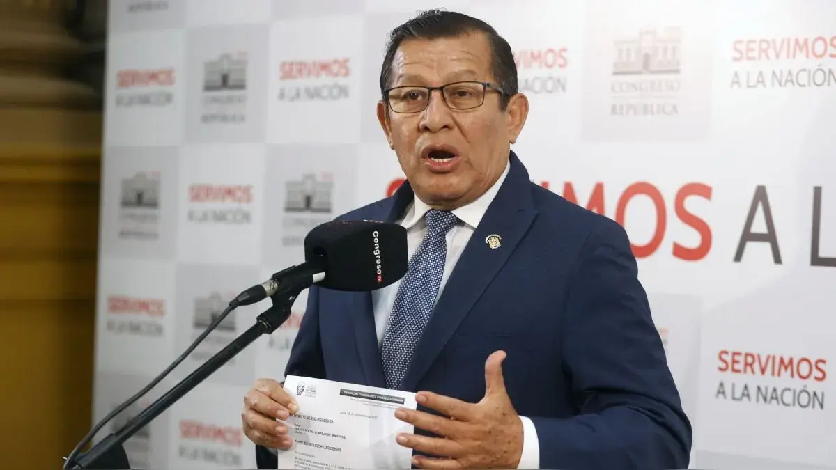 Eduardo Salhuana en desacuerdo con impulsar vacancia contra Dina Boluarte: “Hay que aprender a respetar el voto popular”