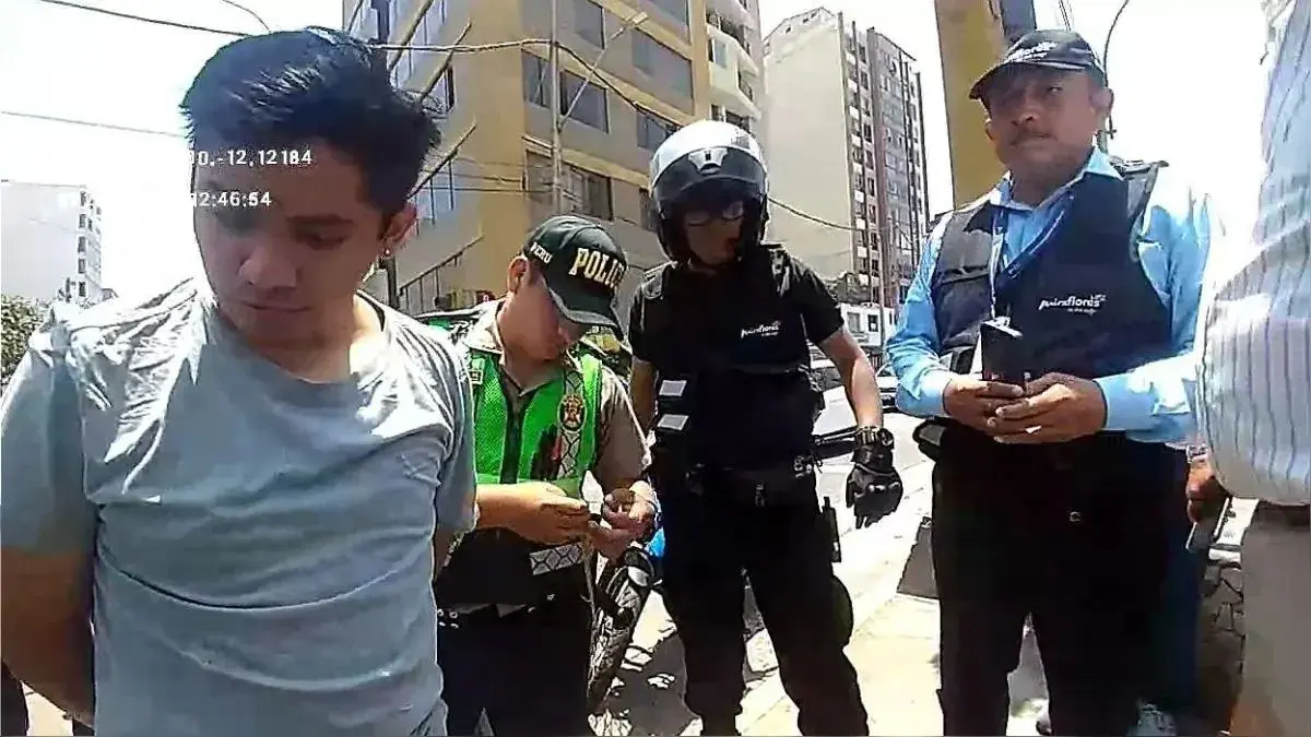 Miraflores: capturan a sujeto acusado de robar cadena de oro valorizada en más de dos mil dólares