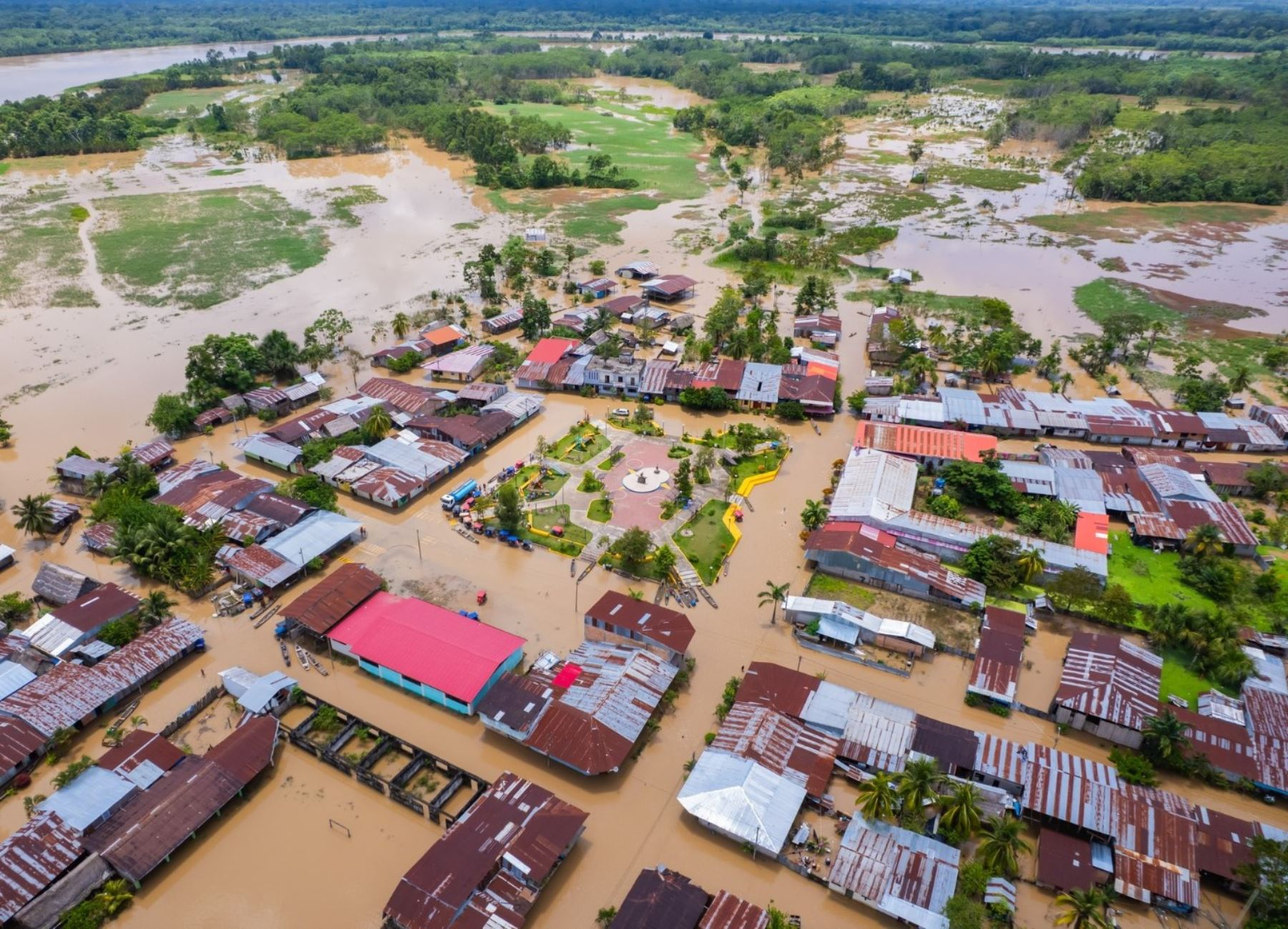 San Martín: siete casas colapsan tras desborde del río Huallaga en distrito de Papaplaya